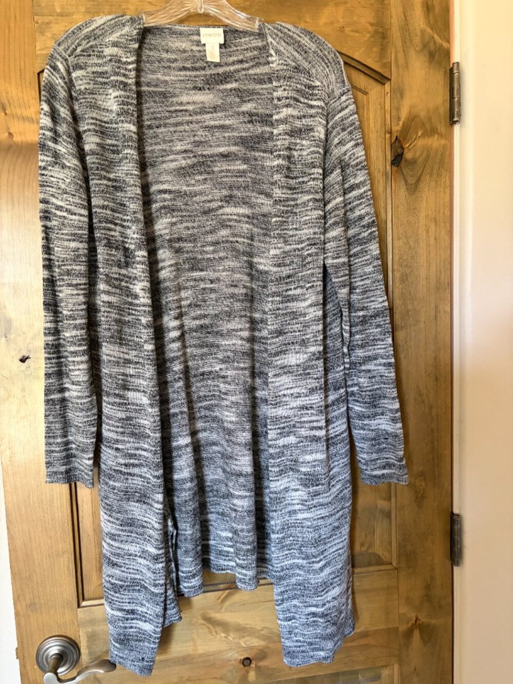 CHICO'S Cardigan Sweater Women's Wool Blend cozy sweater Chicos size 3-large